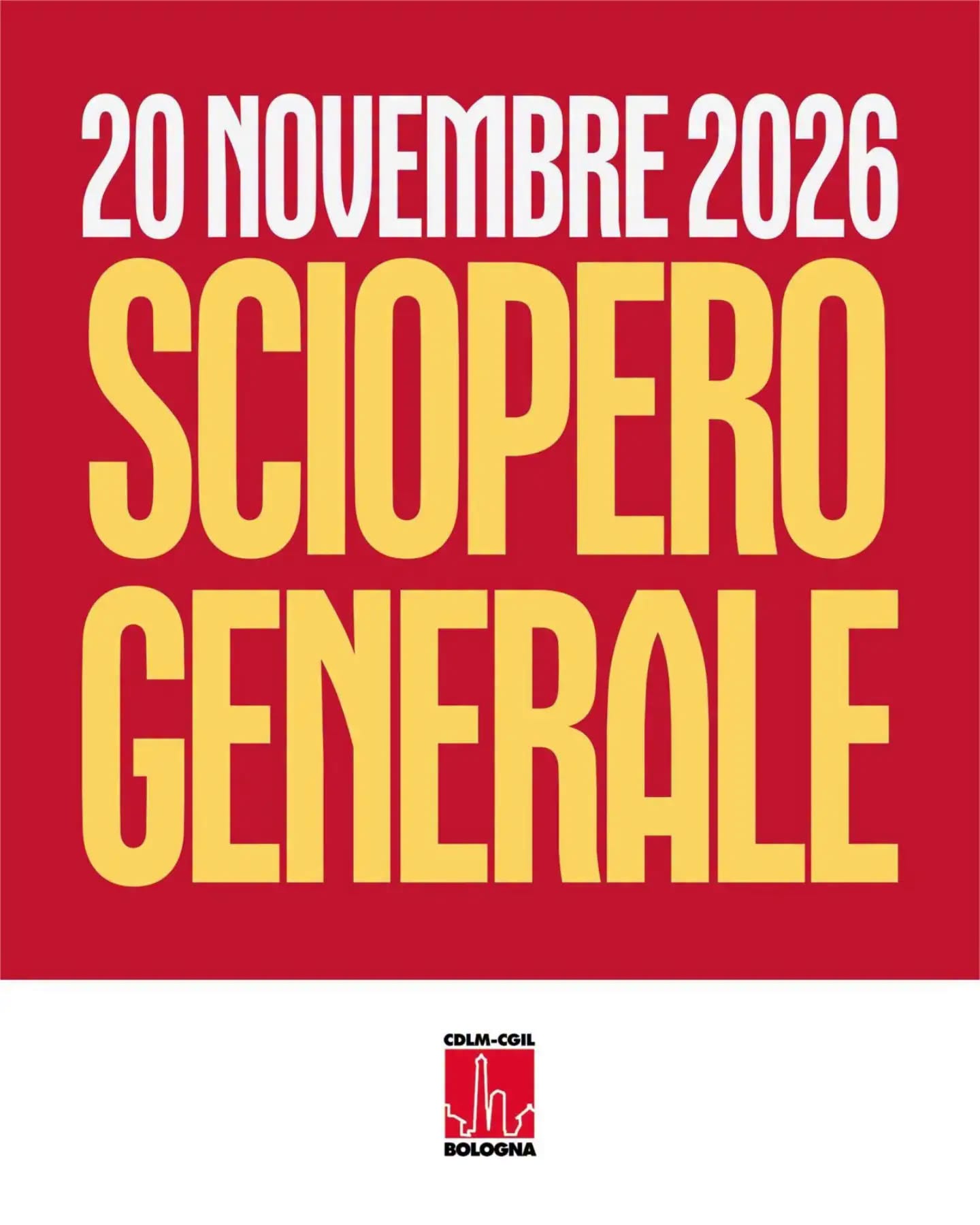 20 novembre, tutte le ragioni dello sciopero generale