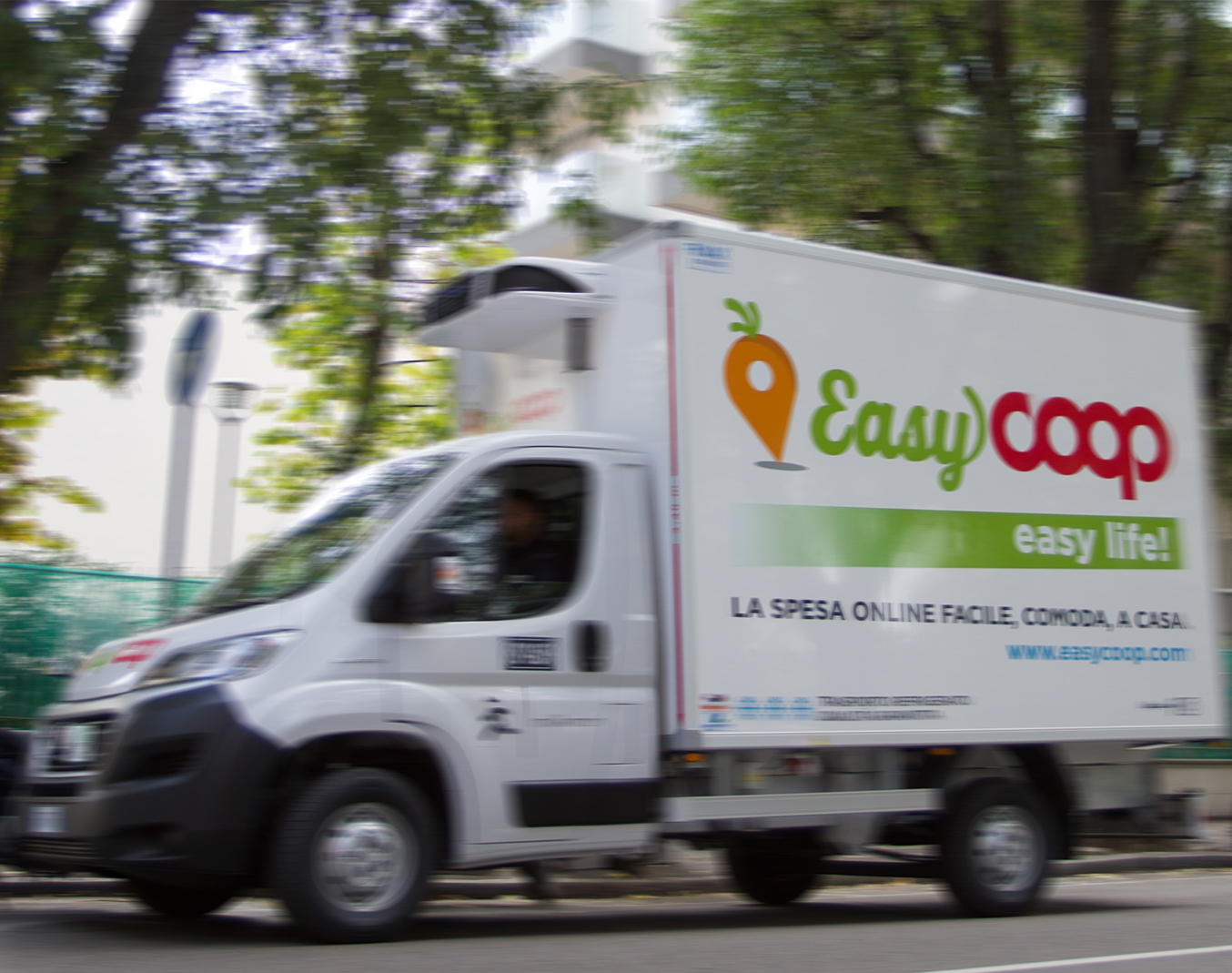 Sciopero dei lavoratori delle spese online EASY COOP