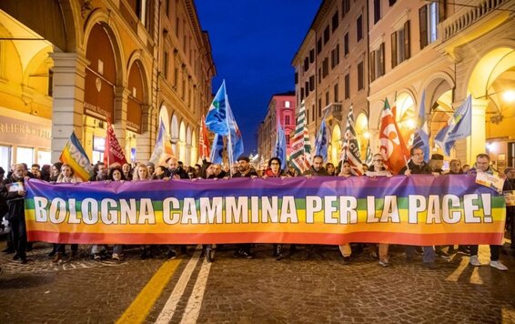 Grandissima partecipazione a Bologna alla manifestazione del 24 novembre indetta da Europe For Peace