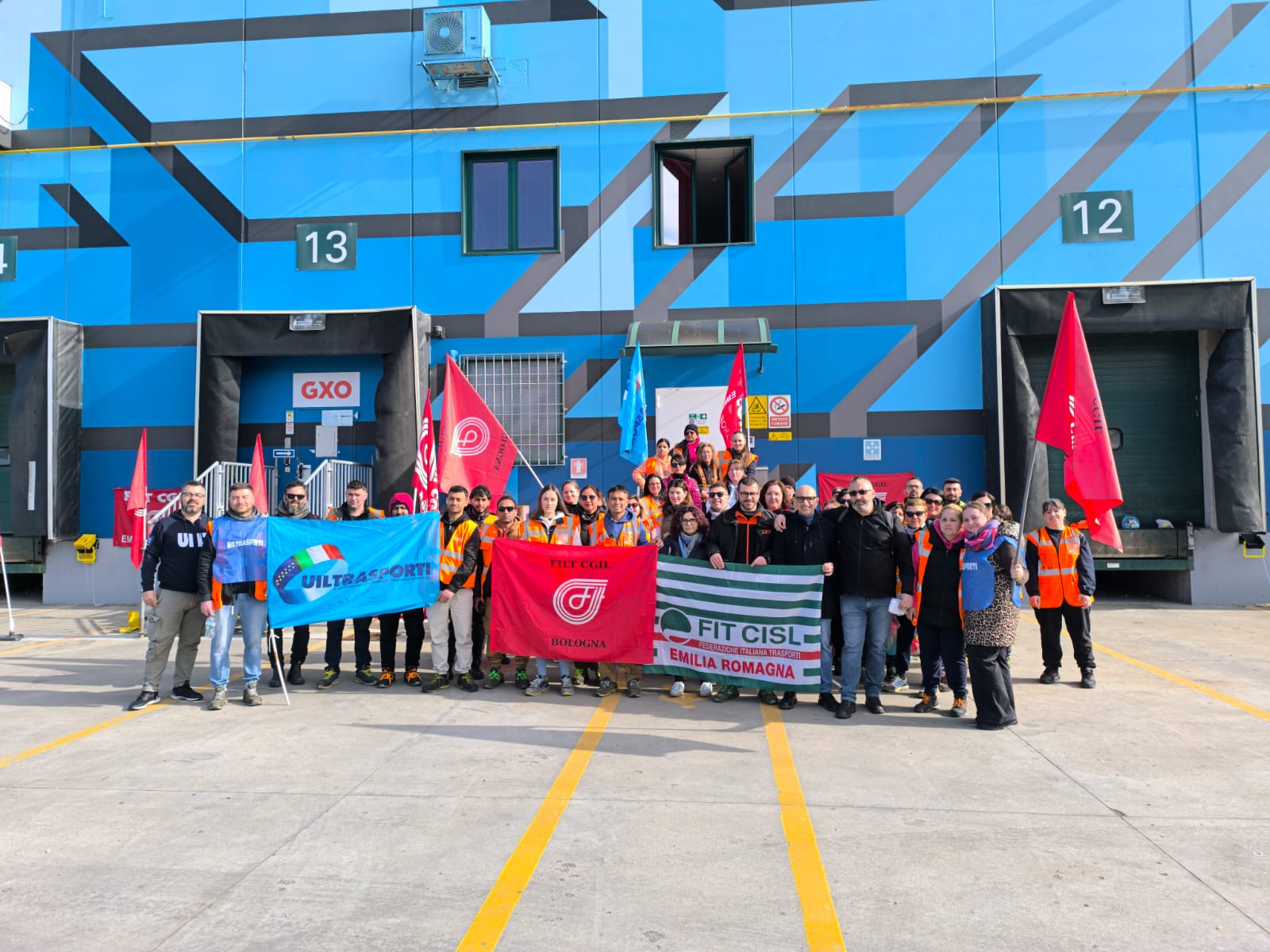 Comunicato stampa FILT-CGIL e UILTRASPORTI: Sciopero all'Interporto di Bologna, Douglas cambia operatore logistico e i lavoratori rimangono a casa