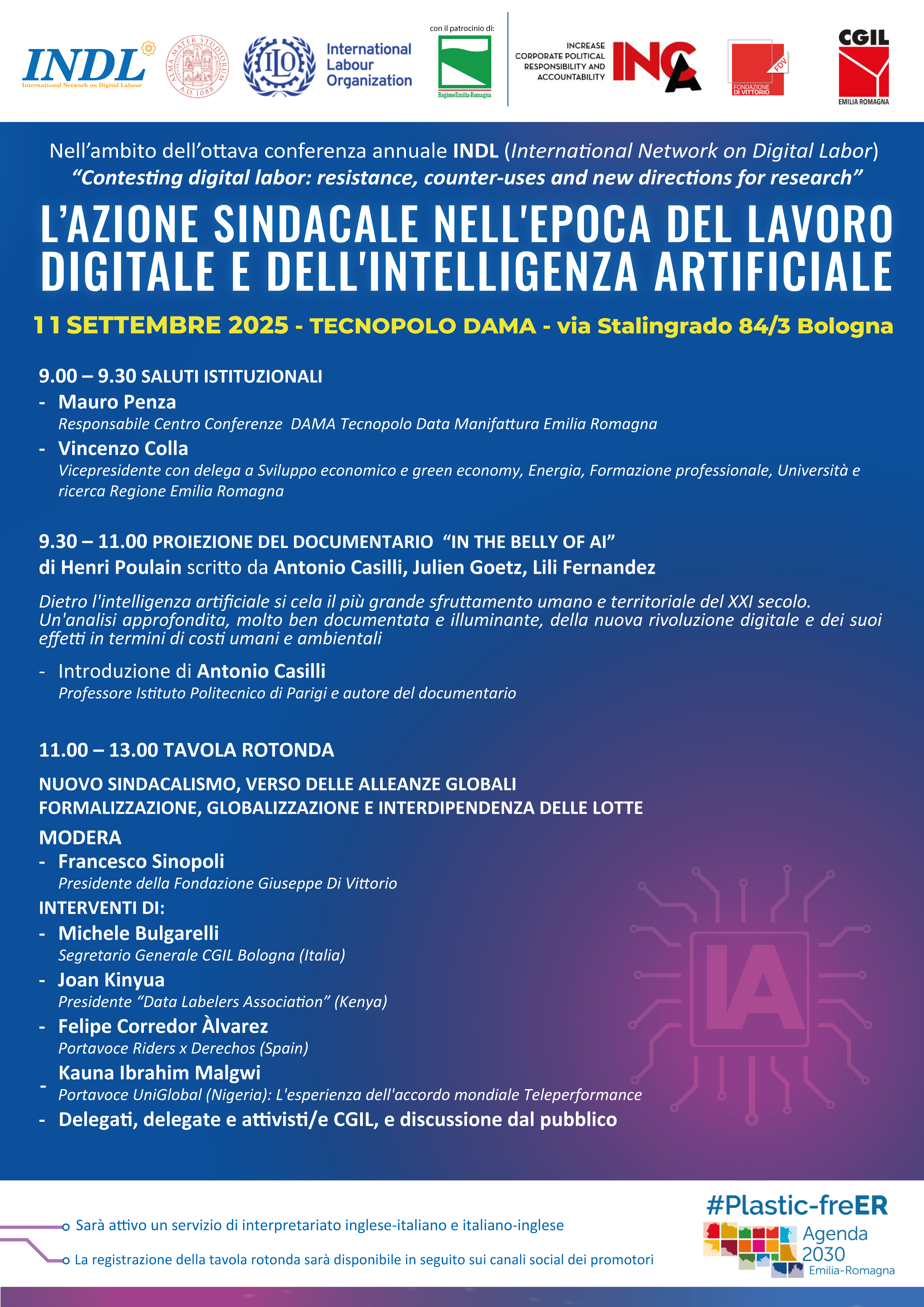 AL DAMA TECNOPOLO DI BOLOGNA L&rsquo;INTELLIGENZA ARTIFICIALE INCONTRA IL MONDO DEL LAVORO 