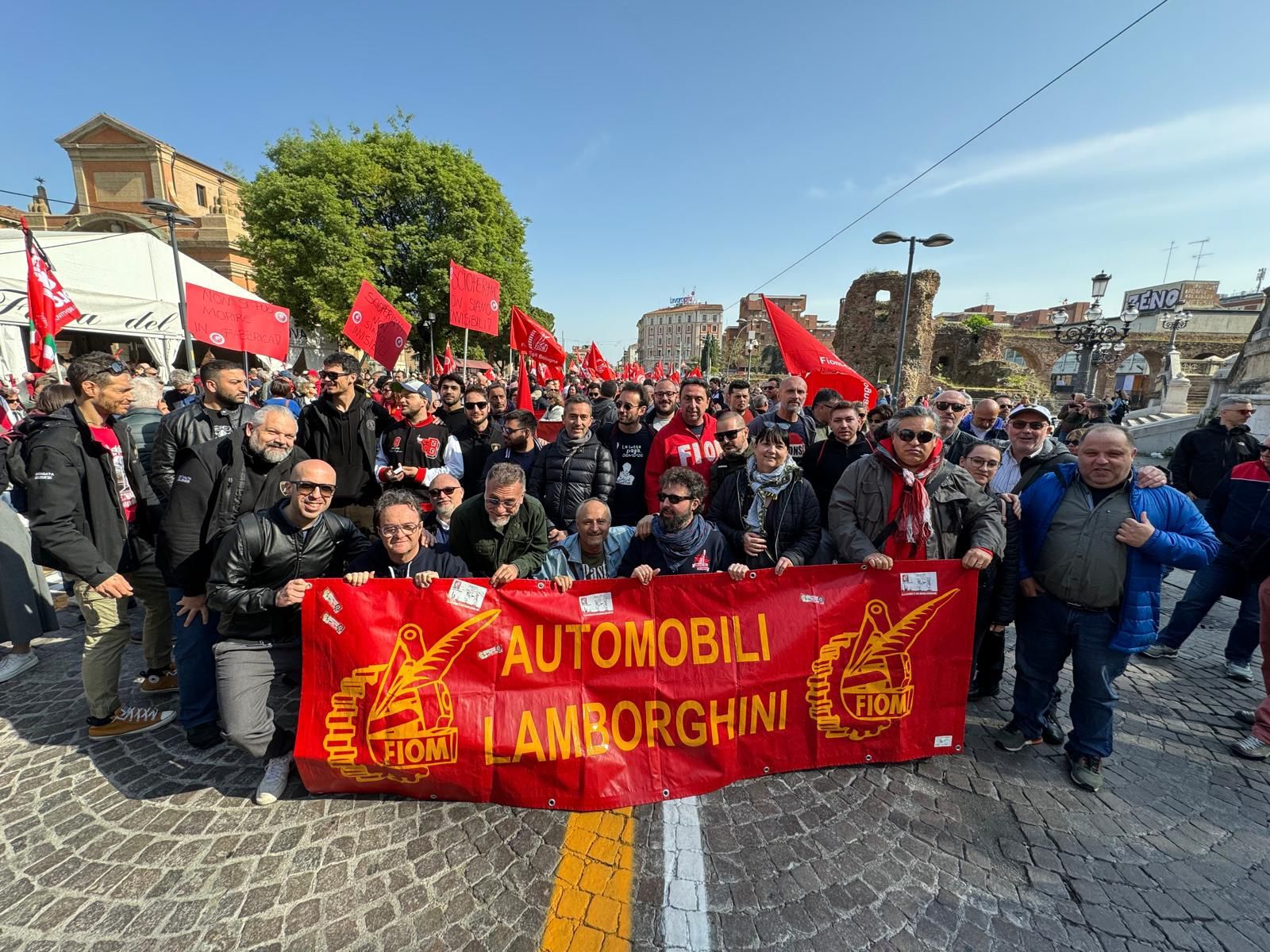 ELEZIONI IN AUTOMOBILI LAMBORGHINI  TRIONFO DELLA FIOM CGIL