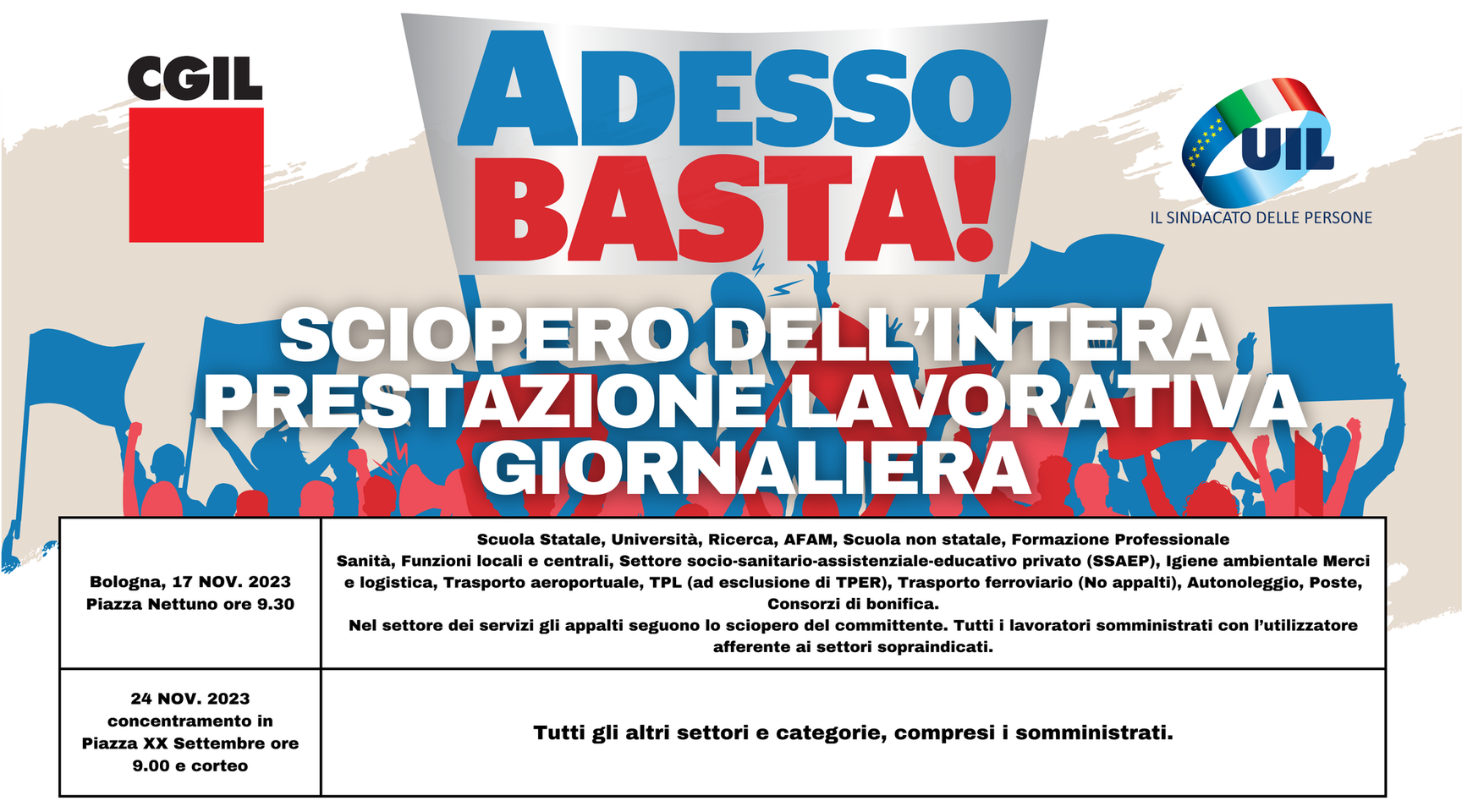 adesso basta header 17 24 nov 2023