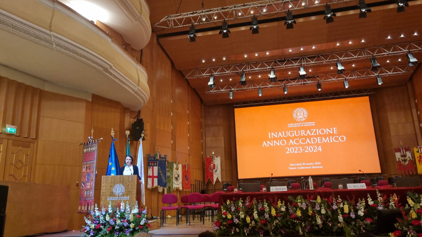 Intervento del personale TA all’inaugurazione dell’Anno Accademico 2023-2024 dell’Alma Mater Studiorum – Università di Bologna