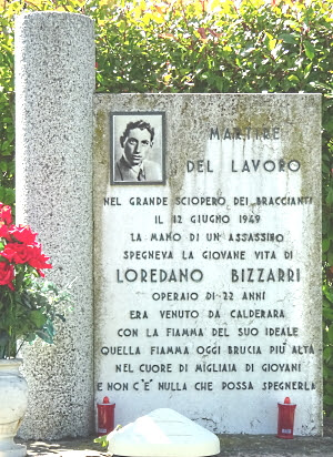Mercoledì 12 via alle commemorazioni per il 75° anniversario dell'uccisione di Bizzarri a San Giovanni 