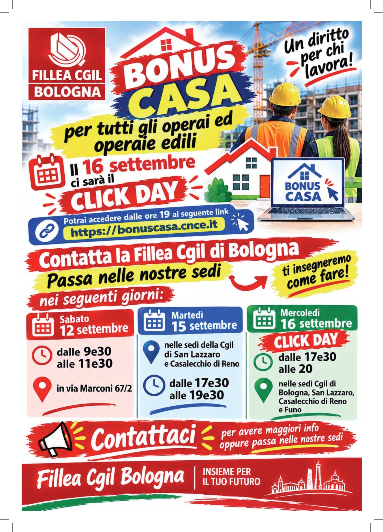 BONUS CASA EDILI CLICCA SUL TUTORIAL PER SCOPRIRE COME FARE LA DOMANDA