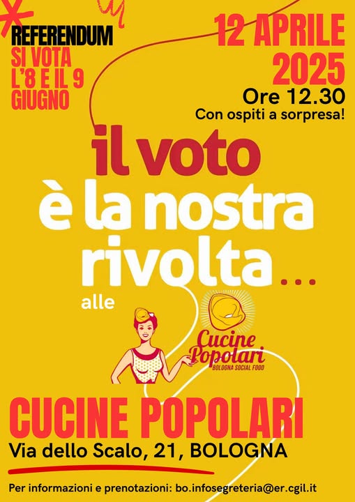 Sabato 12 aprile 